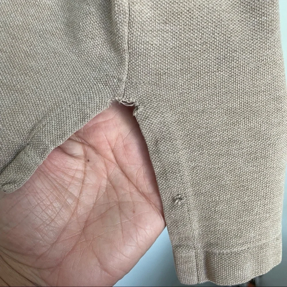 Polo Ralph Lauren Brown‎ Men’s Polo Classic Fit Shirt Button Down Size Large